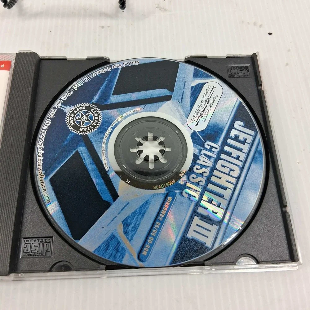 Jetfighter III Classic Combat Flight Simulator PC CD-ROM Windows 95 98 2000 F-22